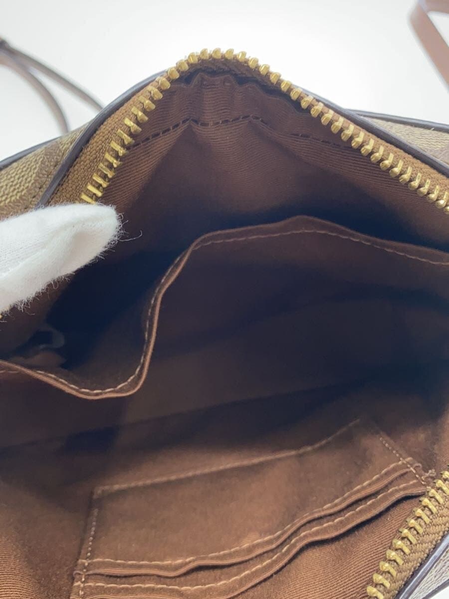 COACH Mini Camera Bag_Signature_Brown Leather 6