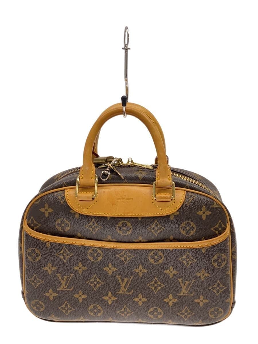 LOUIS VUITTON 1) Trouville Monogram Canvas PVC BRW M42228