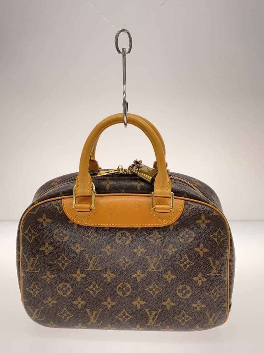 LOUIS VUITTON 1) Trouville Monogram Canvas PVC BRW M42228 3