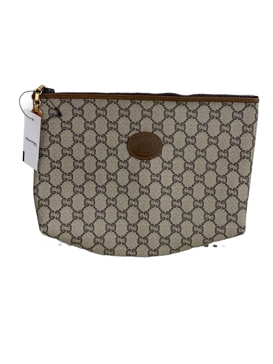 GUCCI PLUS clutch bag -- CML all-over pattern