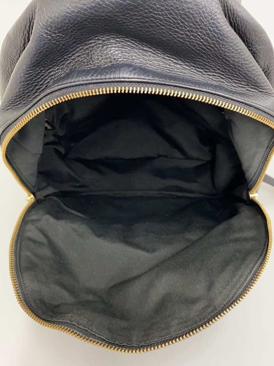 COACH Backpack BLK F30550 Wear Discoloration 6