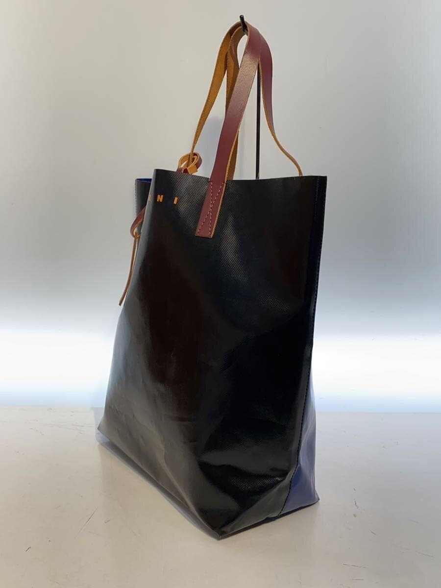 MARNI Tote Bag Polyester BLU SHMQ0000A3 2