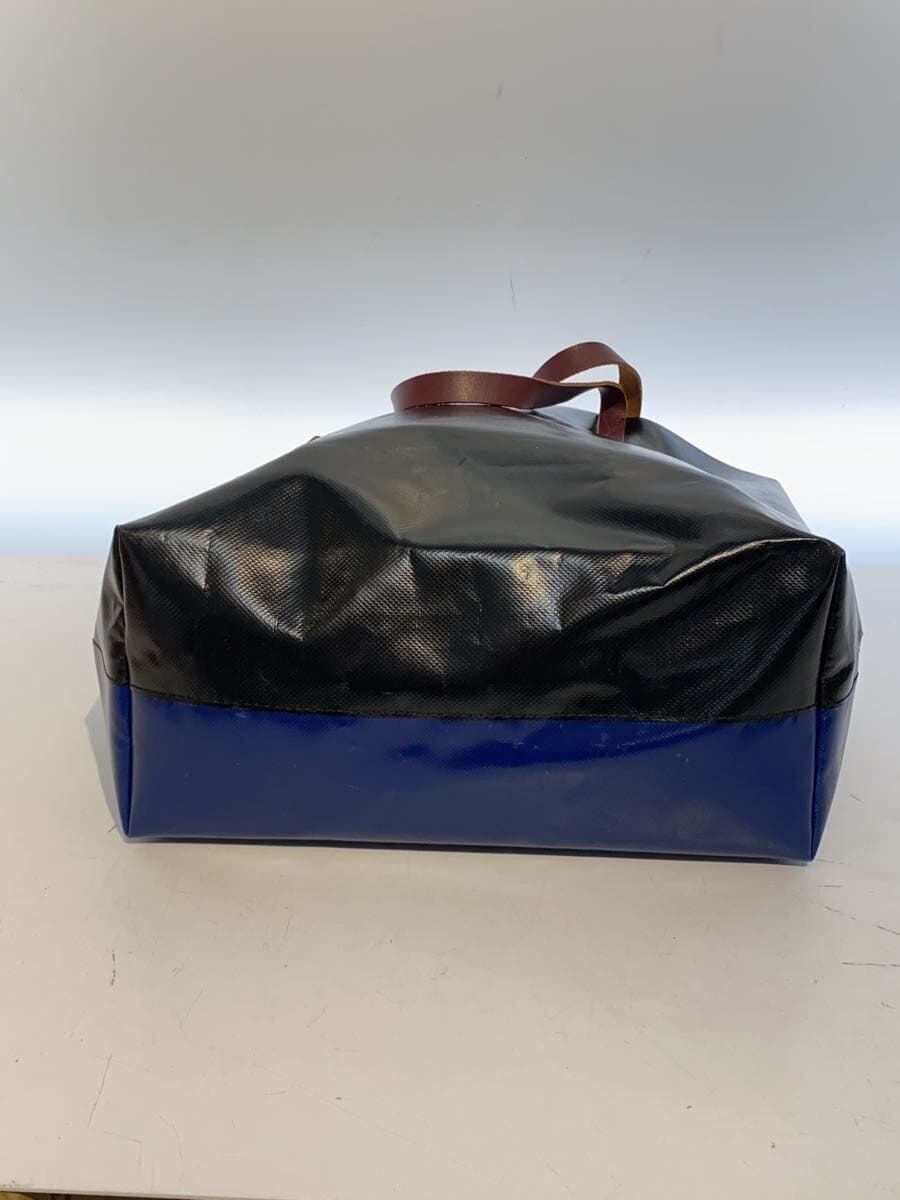 MARNI Tote Bag Polyester BLU SHMQ0000A3 4
