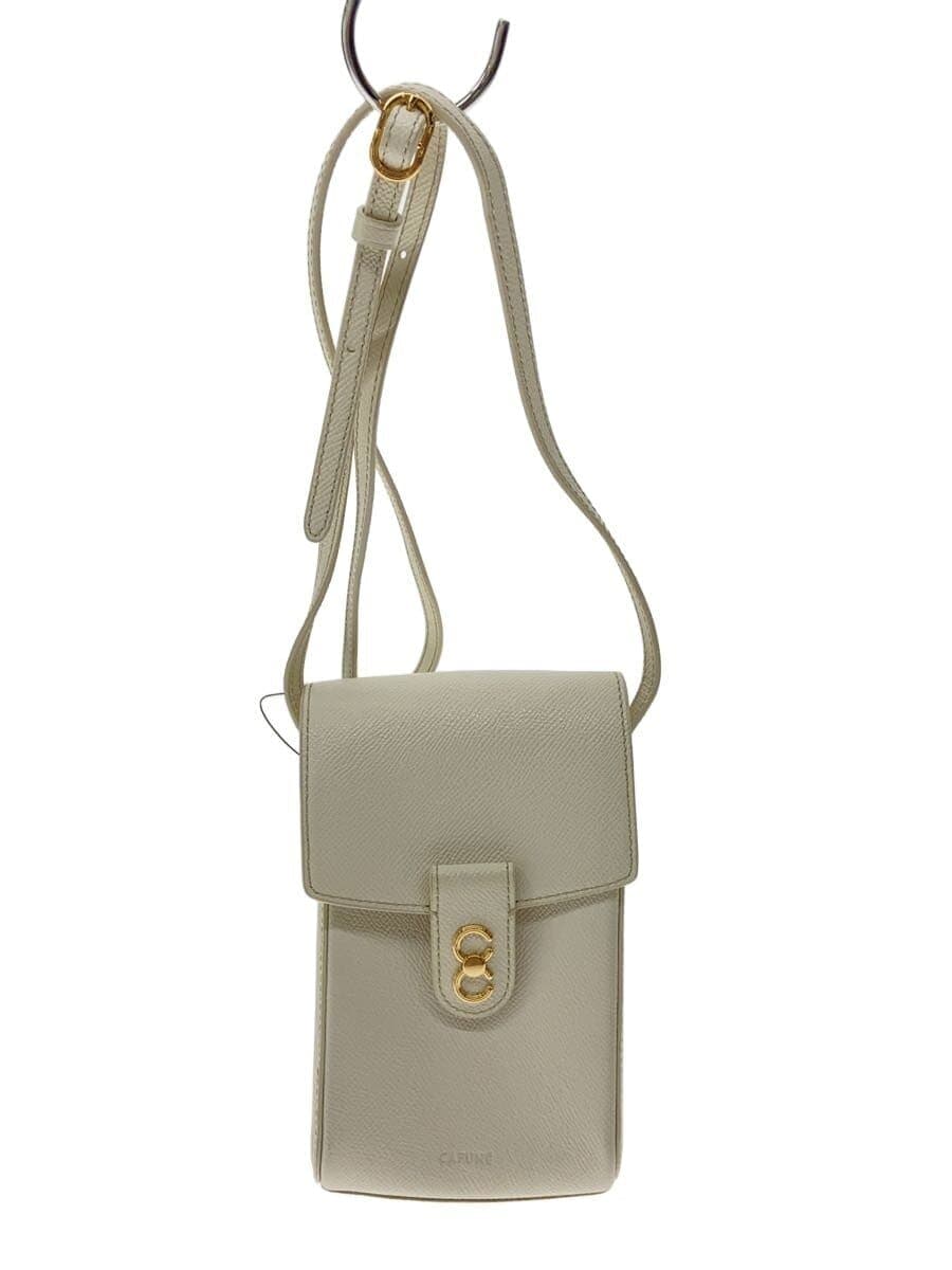 CAFUNE Trunk Box Shoulder Bag WHT