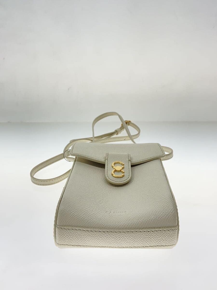 CAFUNE Trunk Box Shoulder Bag WHT 4