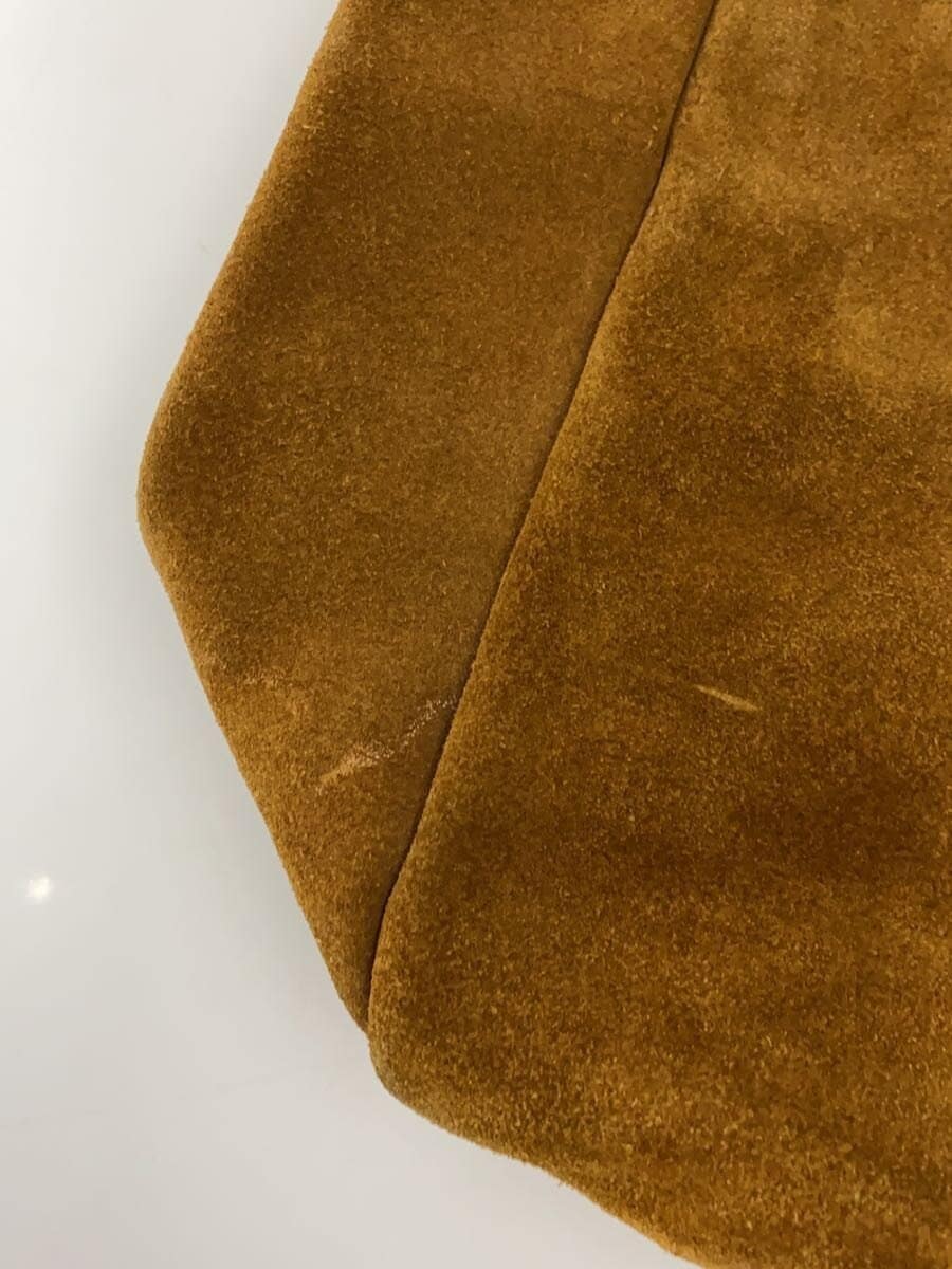 Brookstone Tote Bag Suede CML 80s Stains Present 9