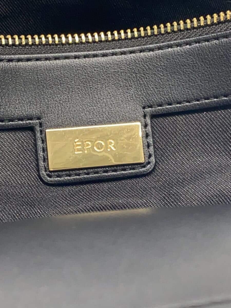 EPOR Shoulder Bag Leather BLK 5