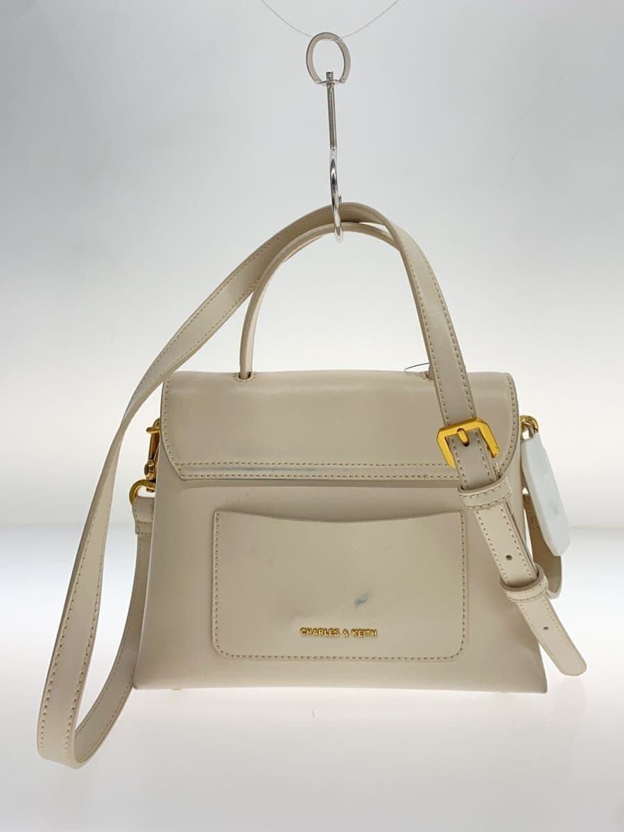 CHARLES&KEITH2-Way Shoulder Bag CRM With Stain 3
