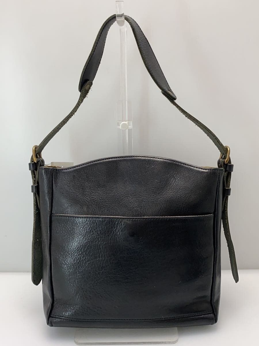 CLEDRAN Tote Bag Leather BLK 3