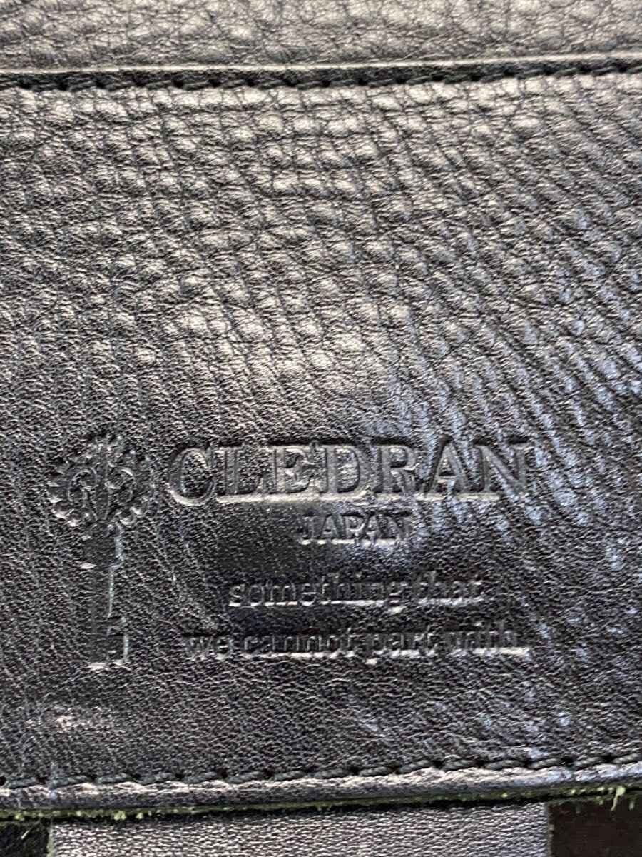 CLEDRAN Tote Bag Leather BLK 5