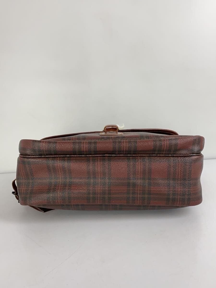POLO RALPH LAUREN Shoulder Bag Brown Check 4