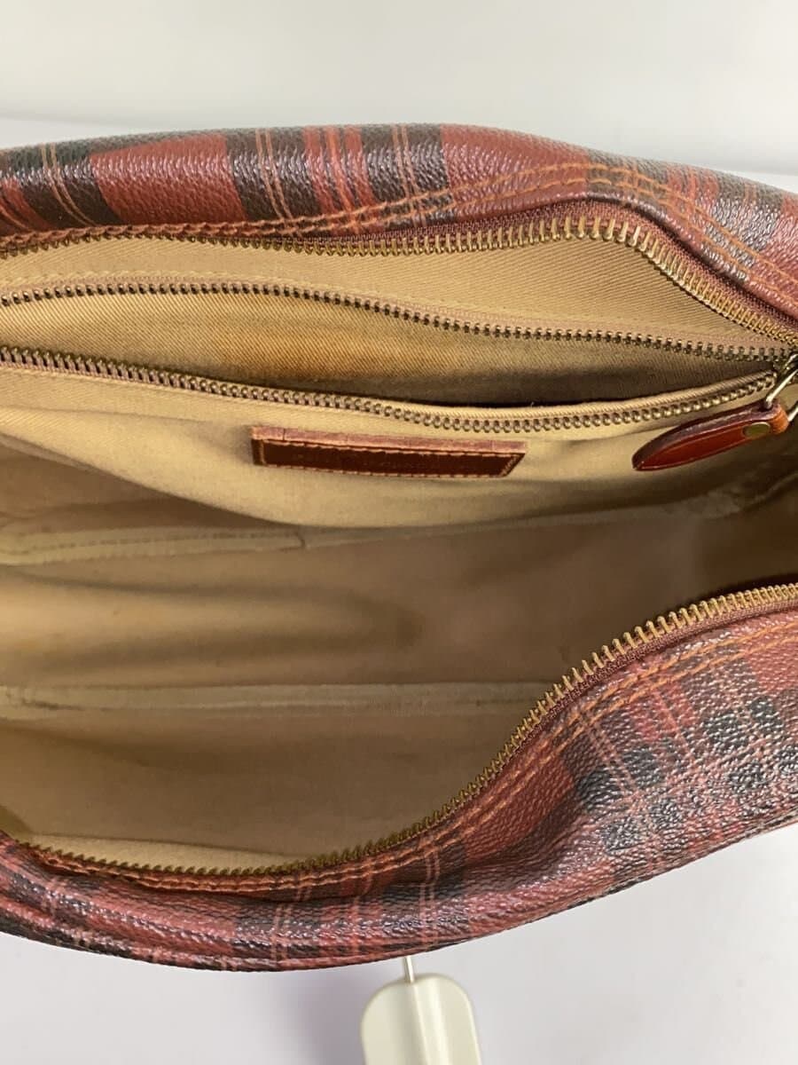 POLO RALPH LAUREN Shoulder Bag Brown Check 6