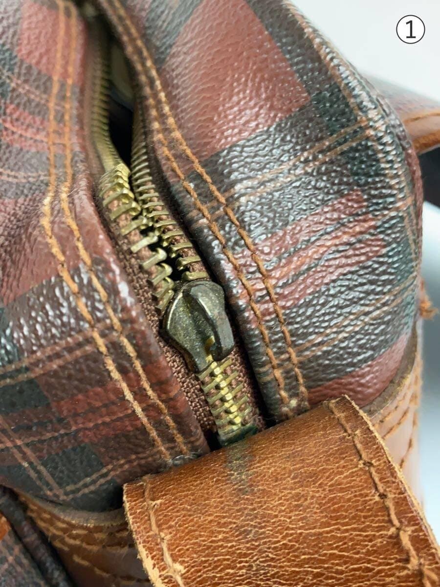 POLO RALPH LAUREN Shoulder Bag Brown Check 7