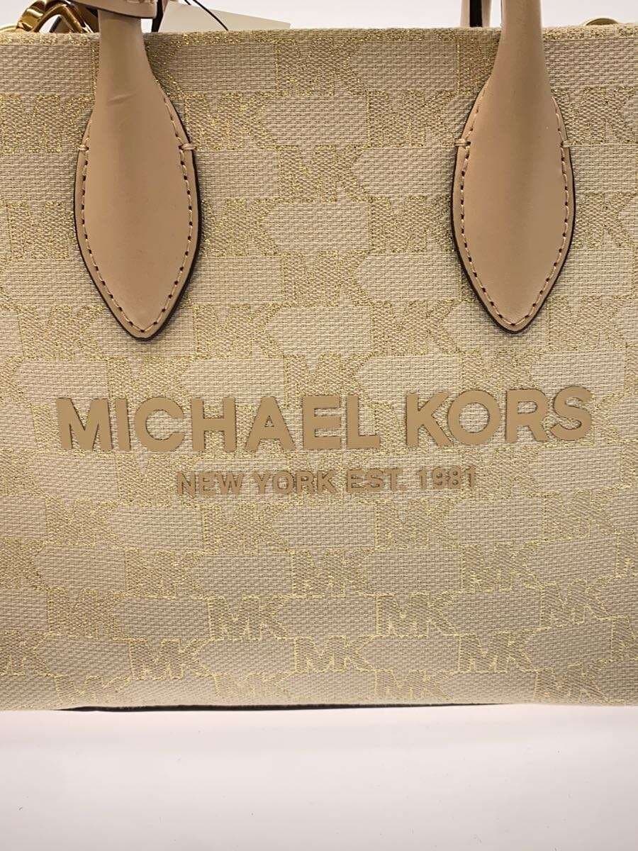 MICHAEL KORS Shoulder Bag BEG All Over Pattern CE-2206 5