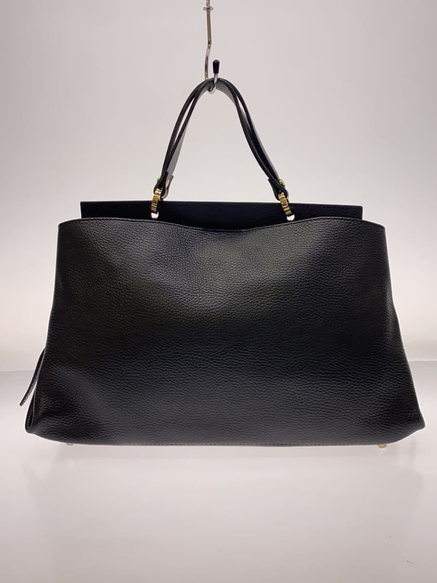 LORISTELLA Tote Bag Leather BLK 3