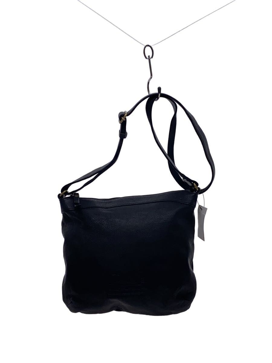 DAKOTA shoulder bag leather BLK gently used