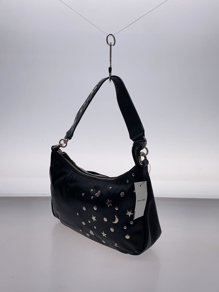 agnes b VOYAGE bag cowhide BLK TAI-10 2