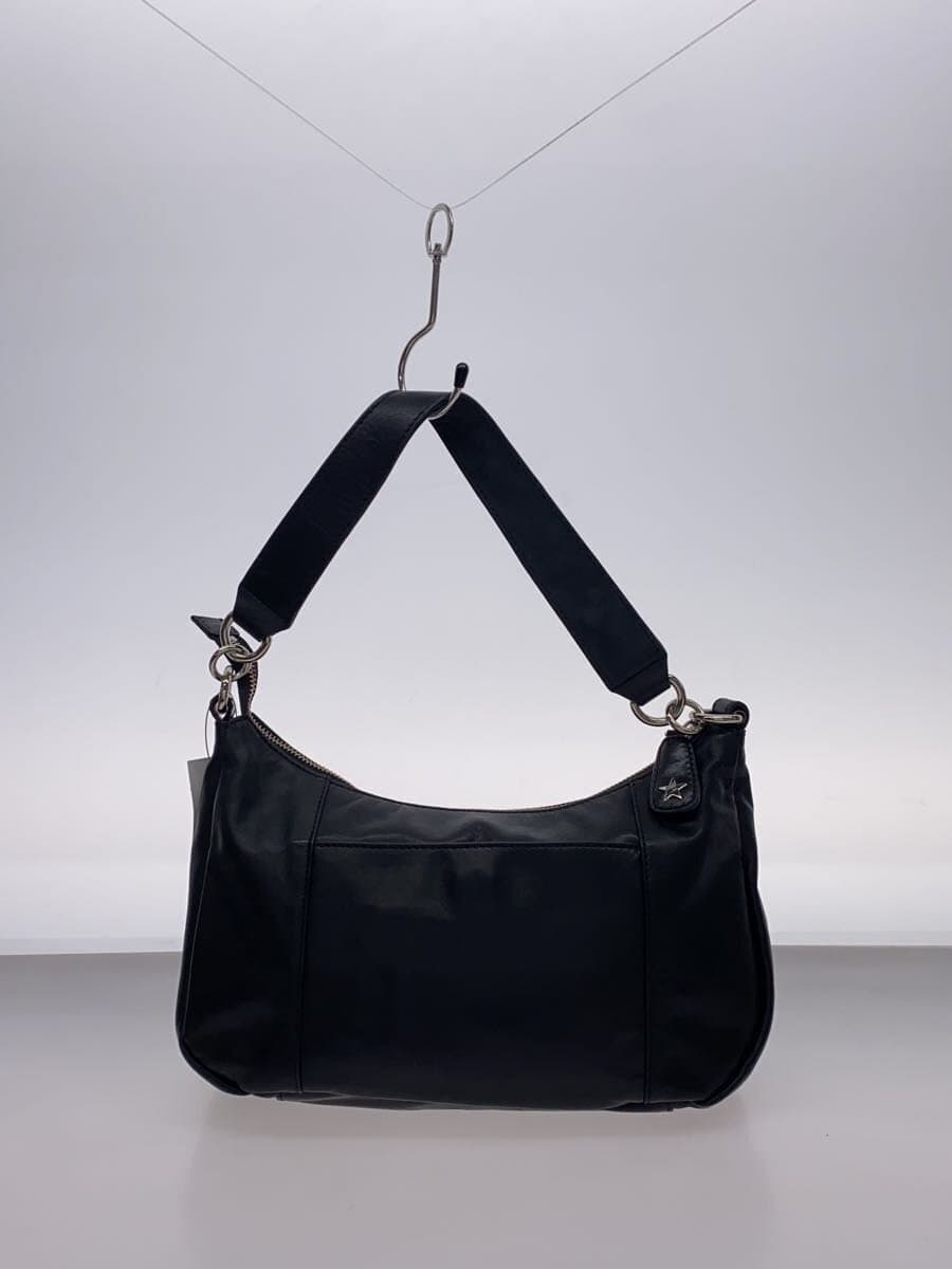 agnes b VOYAGE bag cowhide BLK TAI-10 3