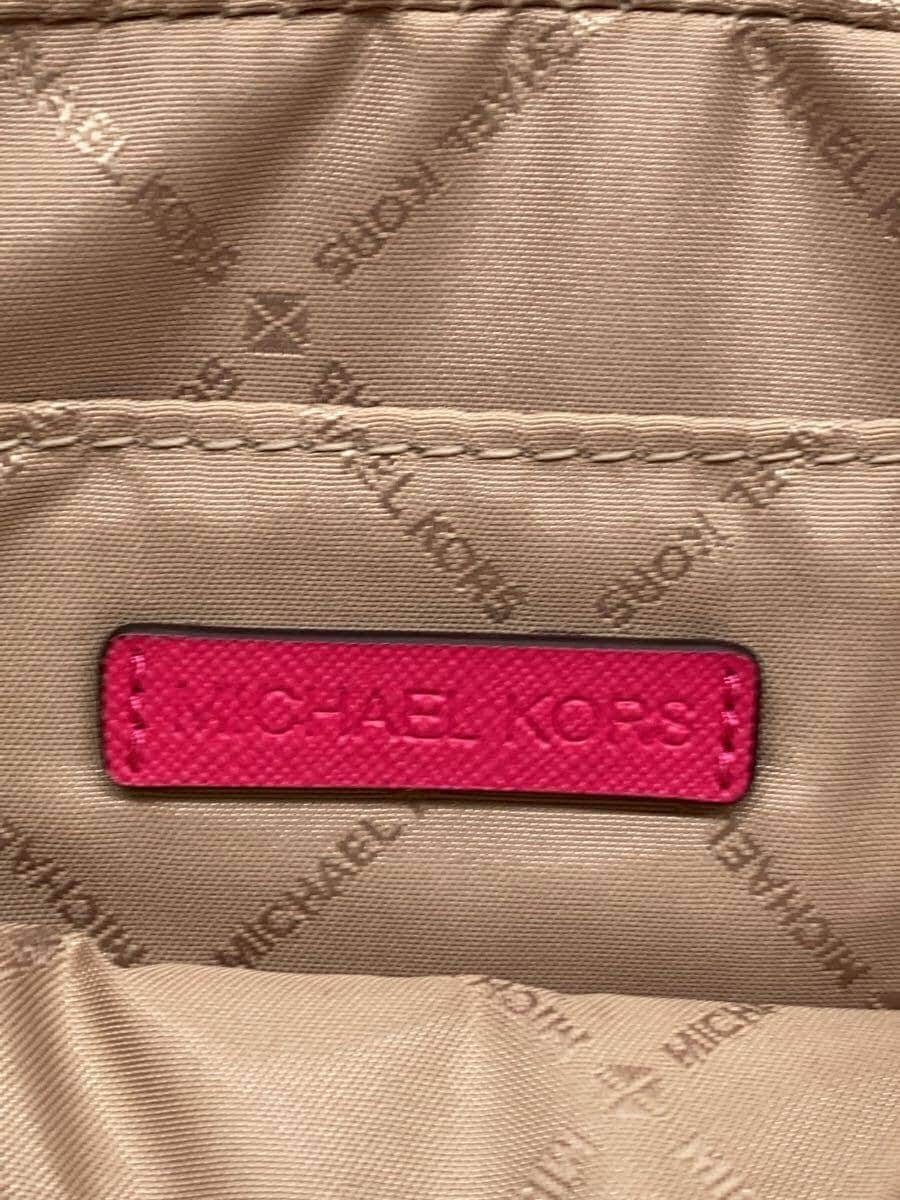 MICHAEL KORS Shoulder Bag Leather PNK Stripe 35S4GTTC9R 5
