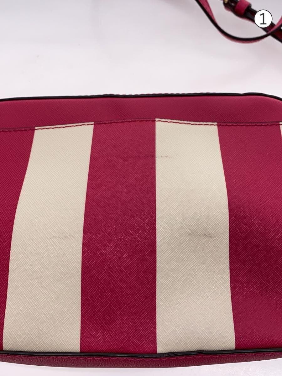 MICHAEL KORS Shoulder Bag Leather PNK Stripe 35S4GTTC9R 7