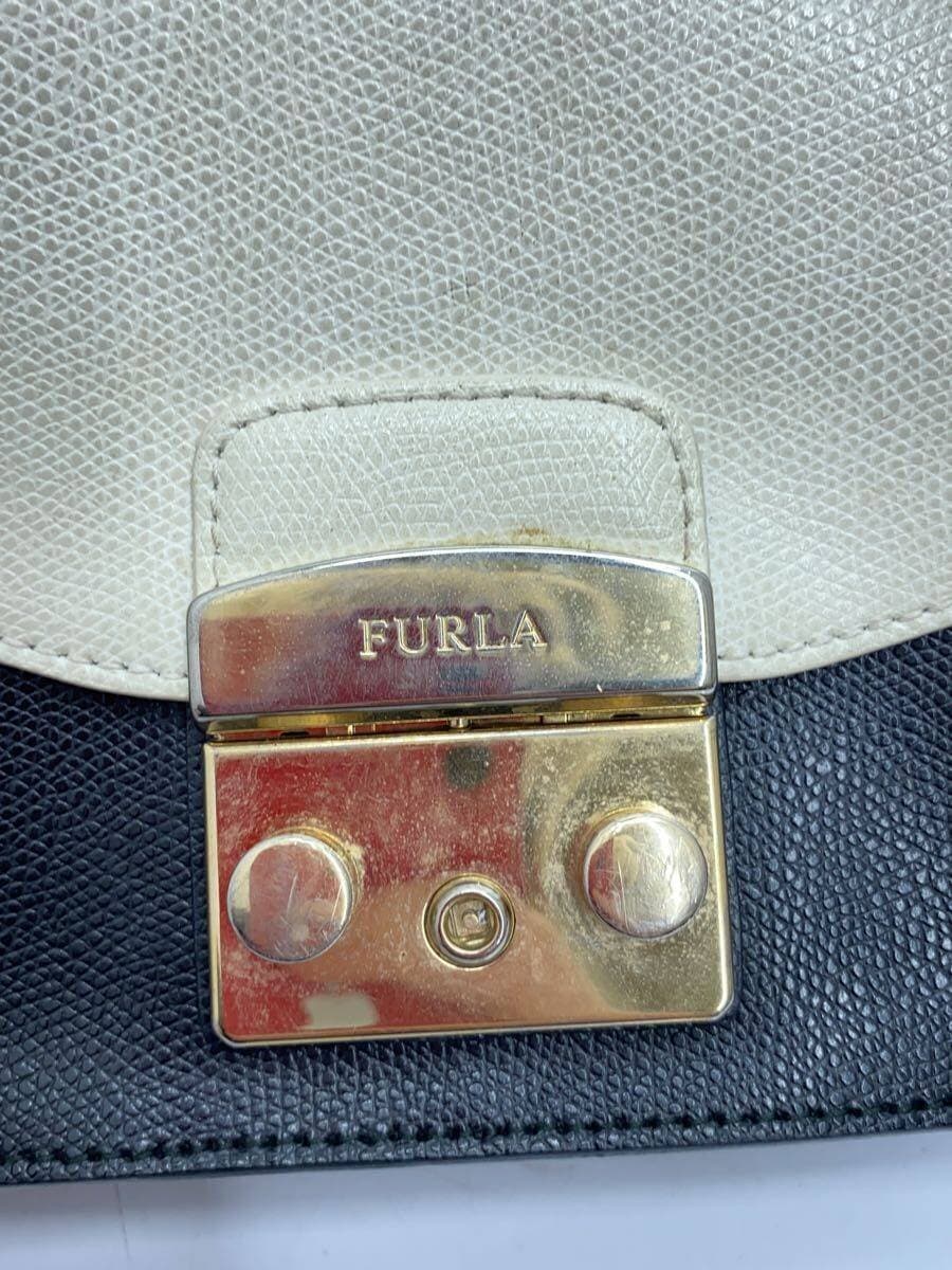 FURLA Mini Metro Police Shoulder Bag WHT 5