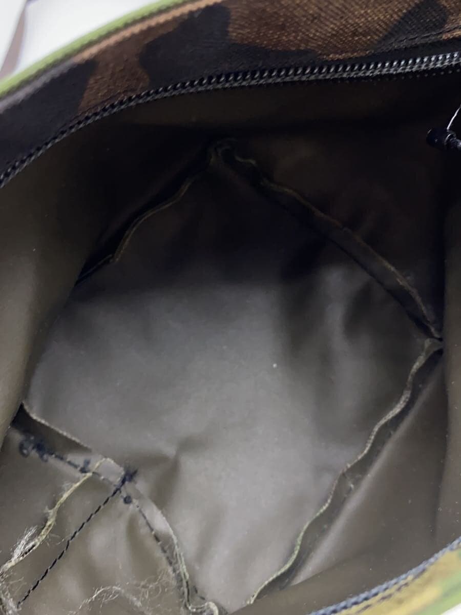 Herve Chapelier Boat-Shaped Mini Shoulder Bag Shoulder Bag -- KHK Camouflage 6