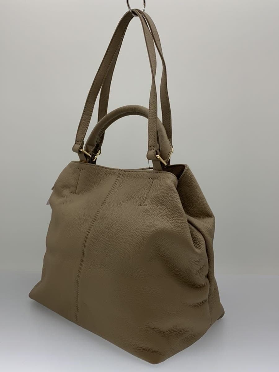 aroco Tote Bag Leather BRW sib-20028n 2