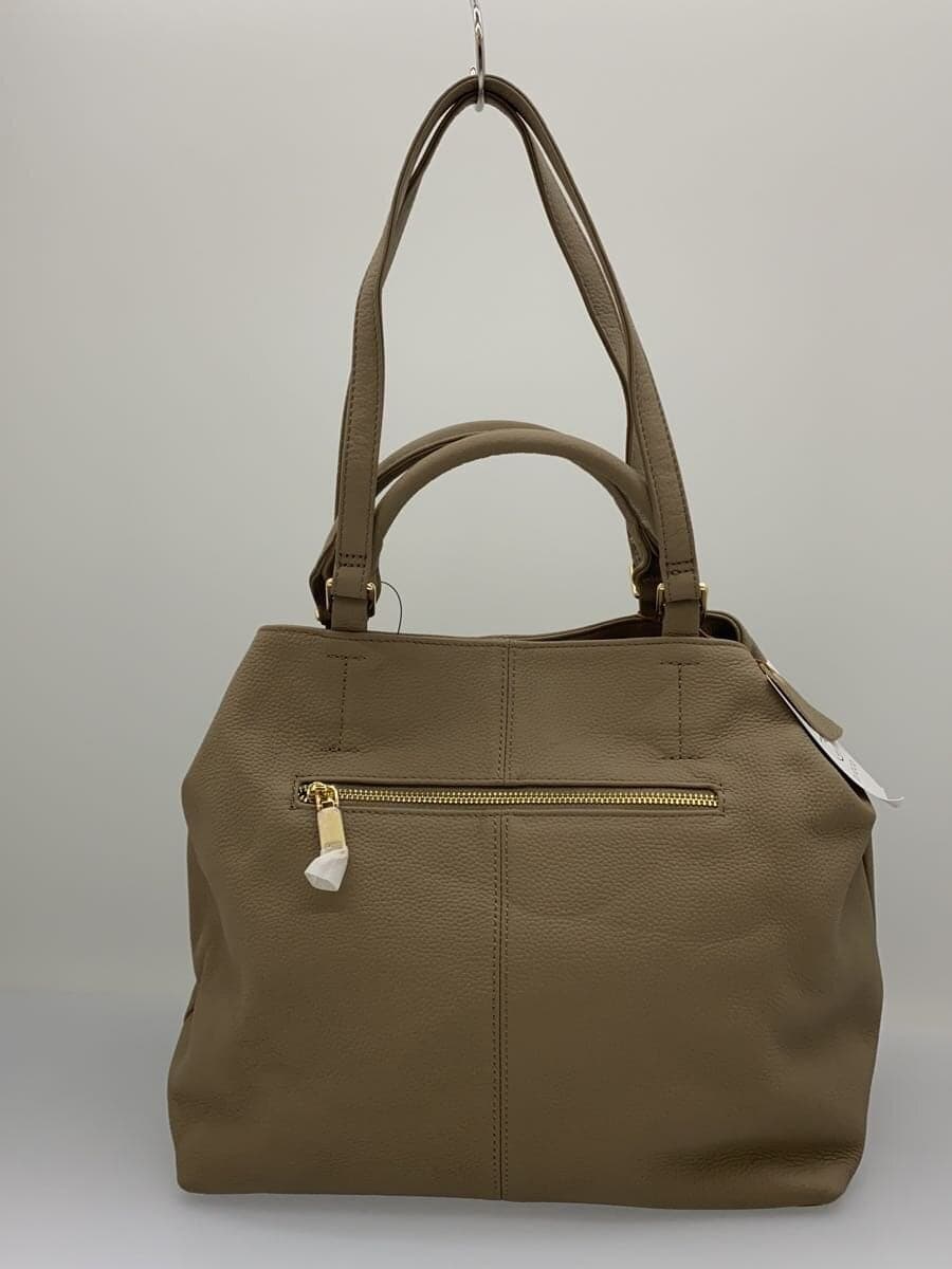 aroco Tote Bag Leather BRW sib-20028n 3