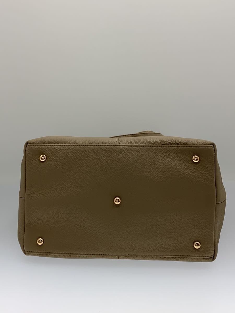 aroco Tote Bag Leather BRW sib-20028n 4