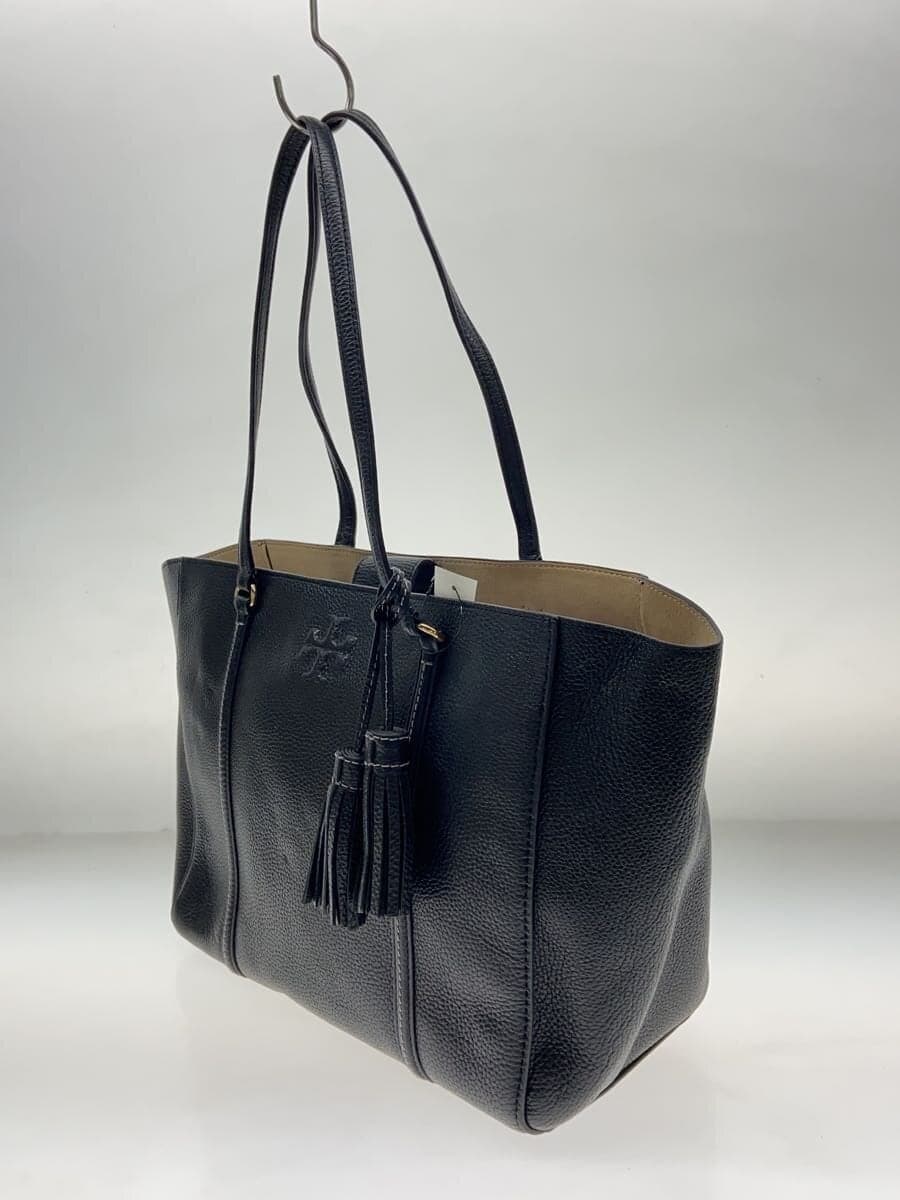 TORY BURCH Tote Bag THEA TOTE BLK Solid Color 2