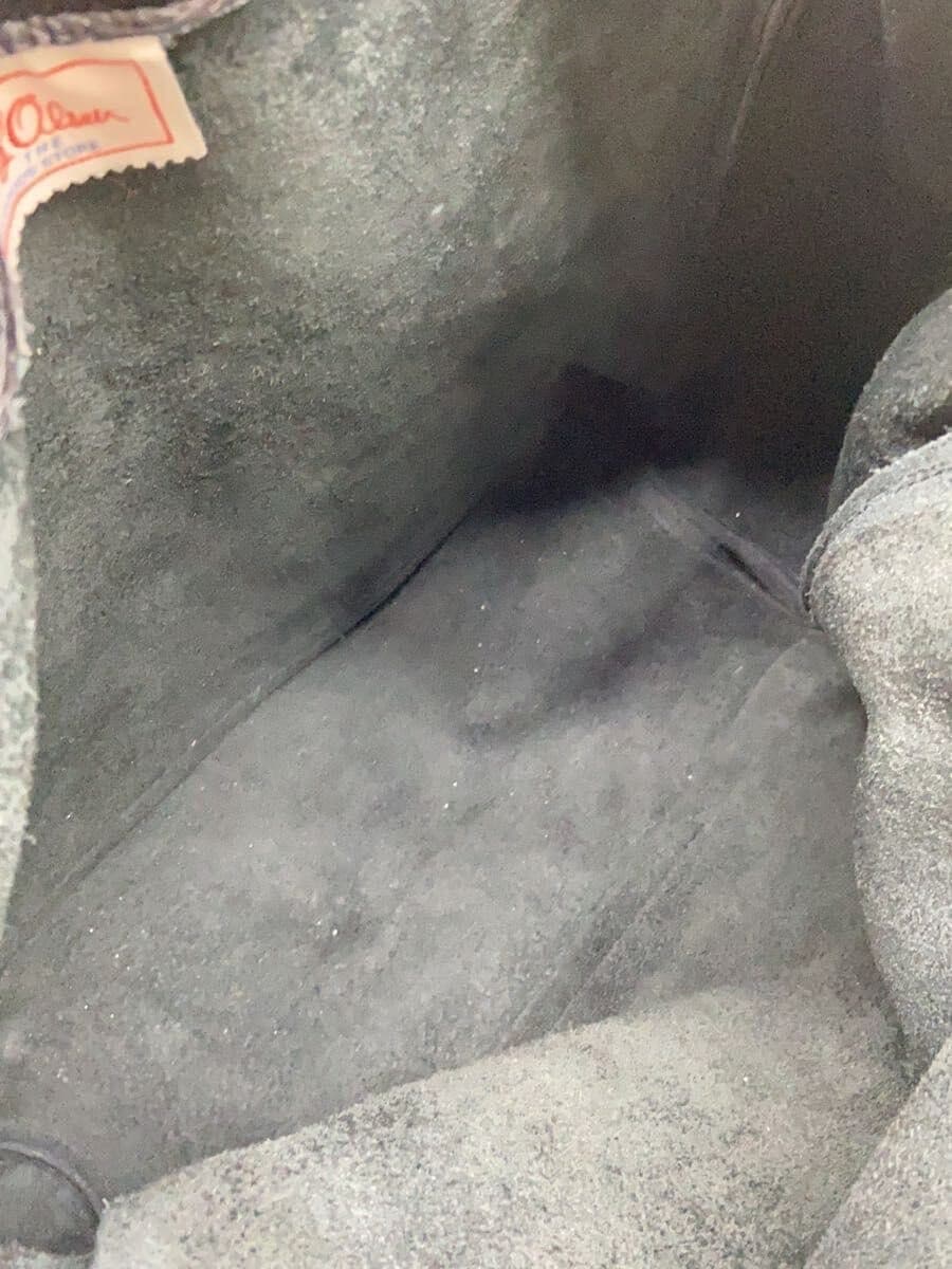 YOUNG & OLSEN tote bag leather BLK solid color 6