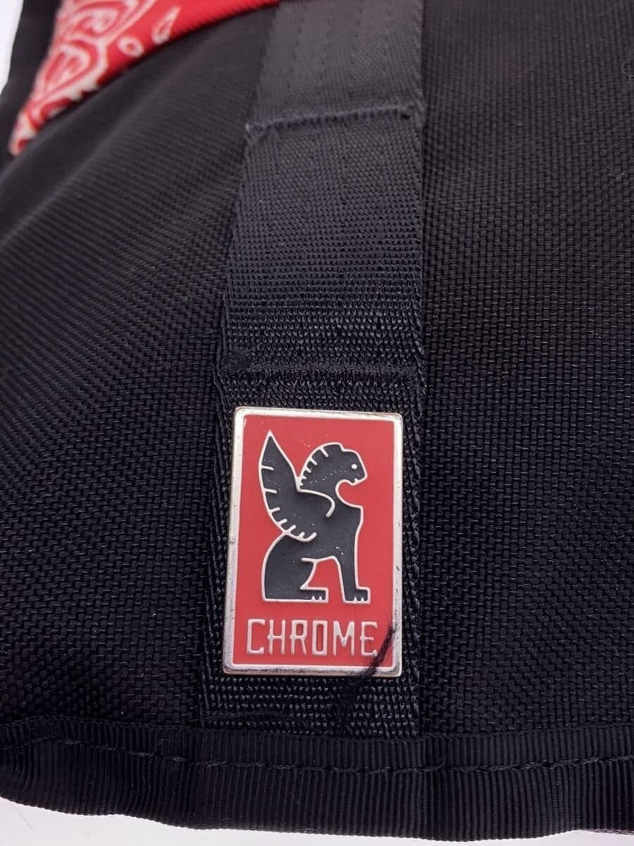 CHROME Shoulder Bag BLK All Over Pattern 5