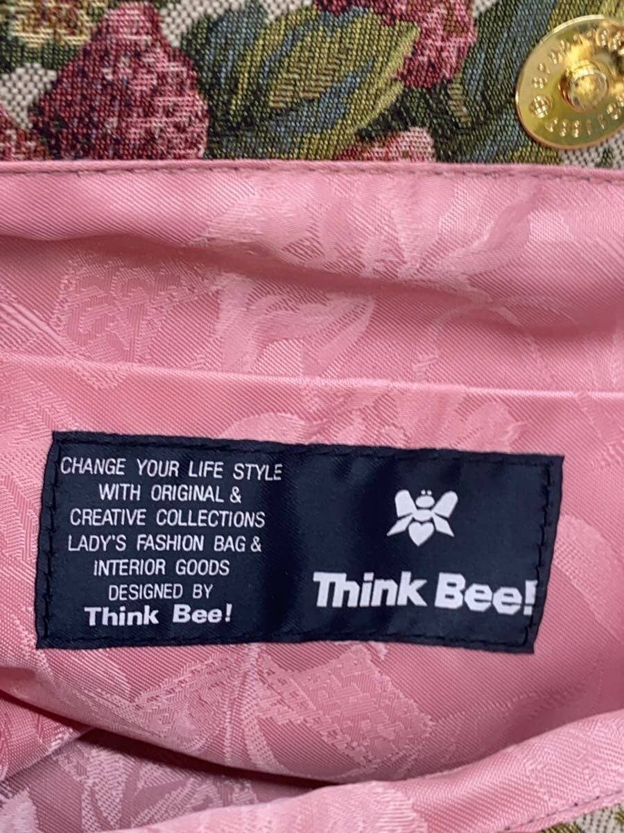 Think Bee!Handbag BEG All Over Pattern 5