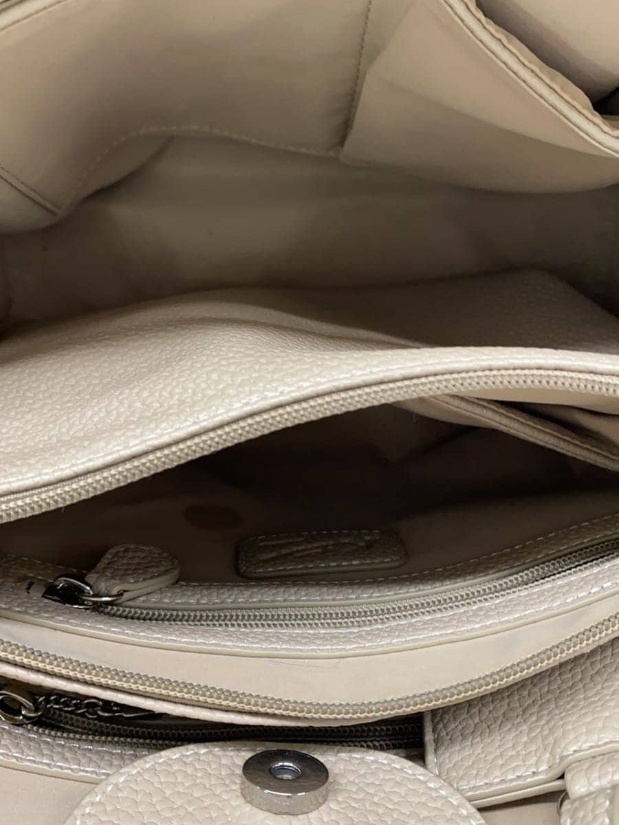 Kitamura Shoulder Bag 2-Way Leather BEG 6