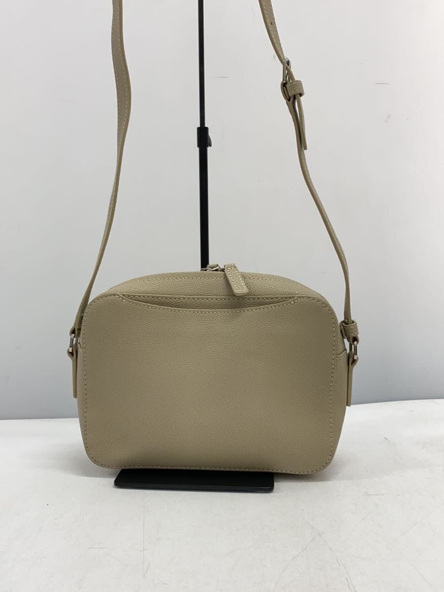 agnes b. Shoulder Bag Cowhide BEG OAS04M-03 3