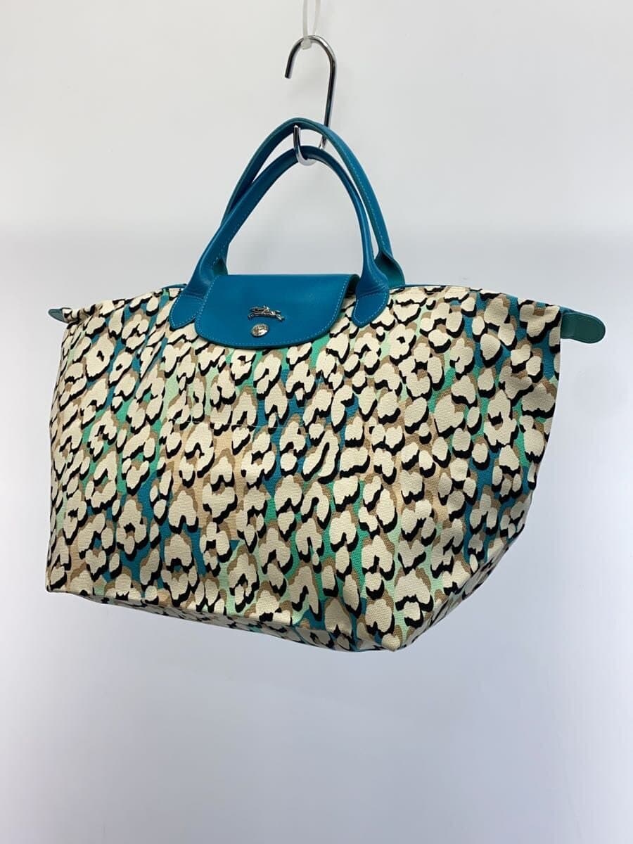 LONGCHAMP tote bag -- multicolor all-over pattern 1623579A279 2