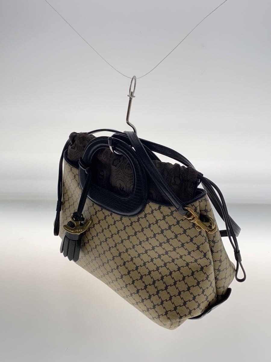 TOFF&LOADSTONE Shoulder Bag 2-Way BRW All Over Pattern 2