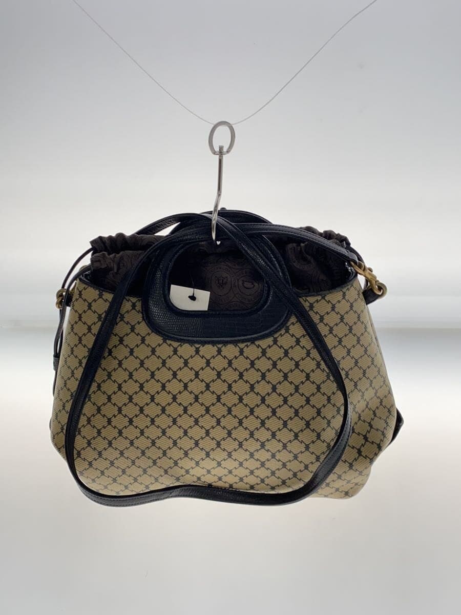 TOFF&LOADSTONE Shoulder Bag 2-Way BRW All Over Pattern 3