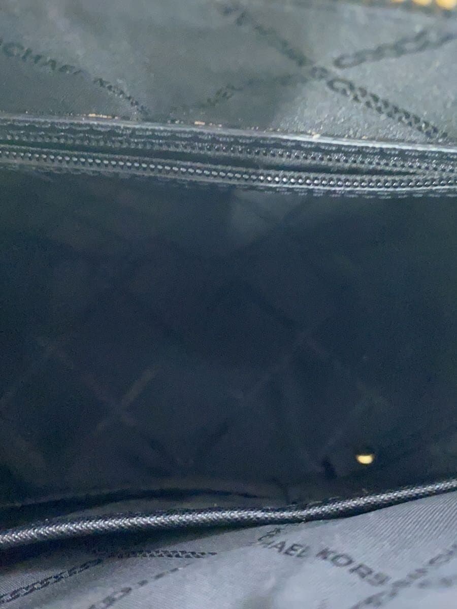 MICHAEL KORS Shoulder Bag BLK 30F1G9CS2L Cleo Medium Saffiano Leather Satc 6