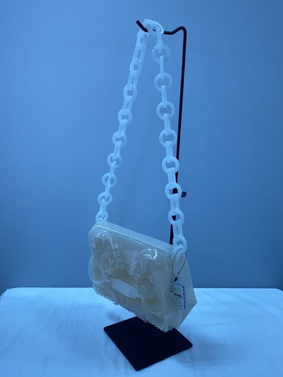 mame kurogouchi Shoulder Bag PVC CRM Transparent Sculptural Mini Chain Bag 2