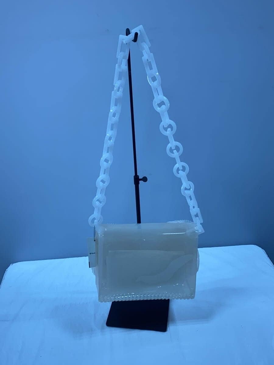 mame kurogouchi Shoulder Bag PVC CRM Transparent Sculptural Mini Chain Bag 3
