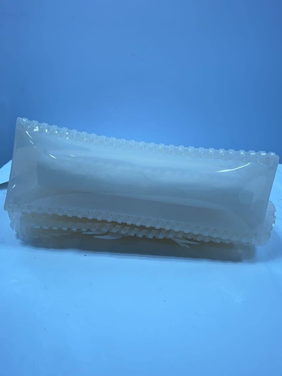 mame kurogouchi Shoulder Bag PVC CRM Transparent Sculptural Mini Chain Bag 4