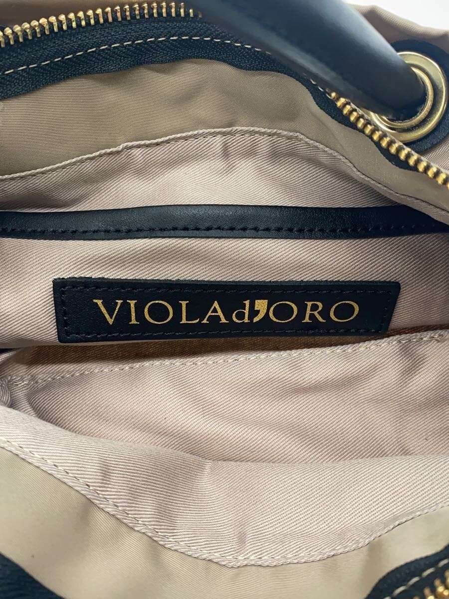 VIOLAd’ORO shoulder bag -- BEG BIANCA XS 5