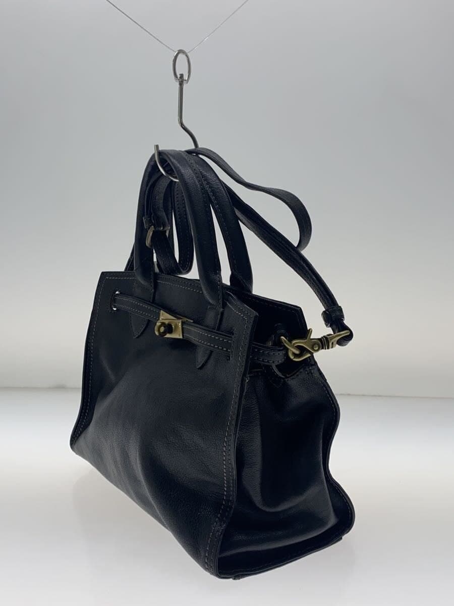 DAKOTA Orio 2 2WAY Handbag Leather BLK 2
