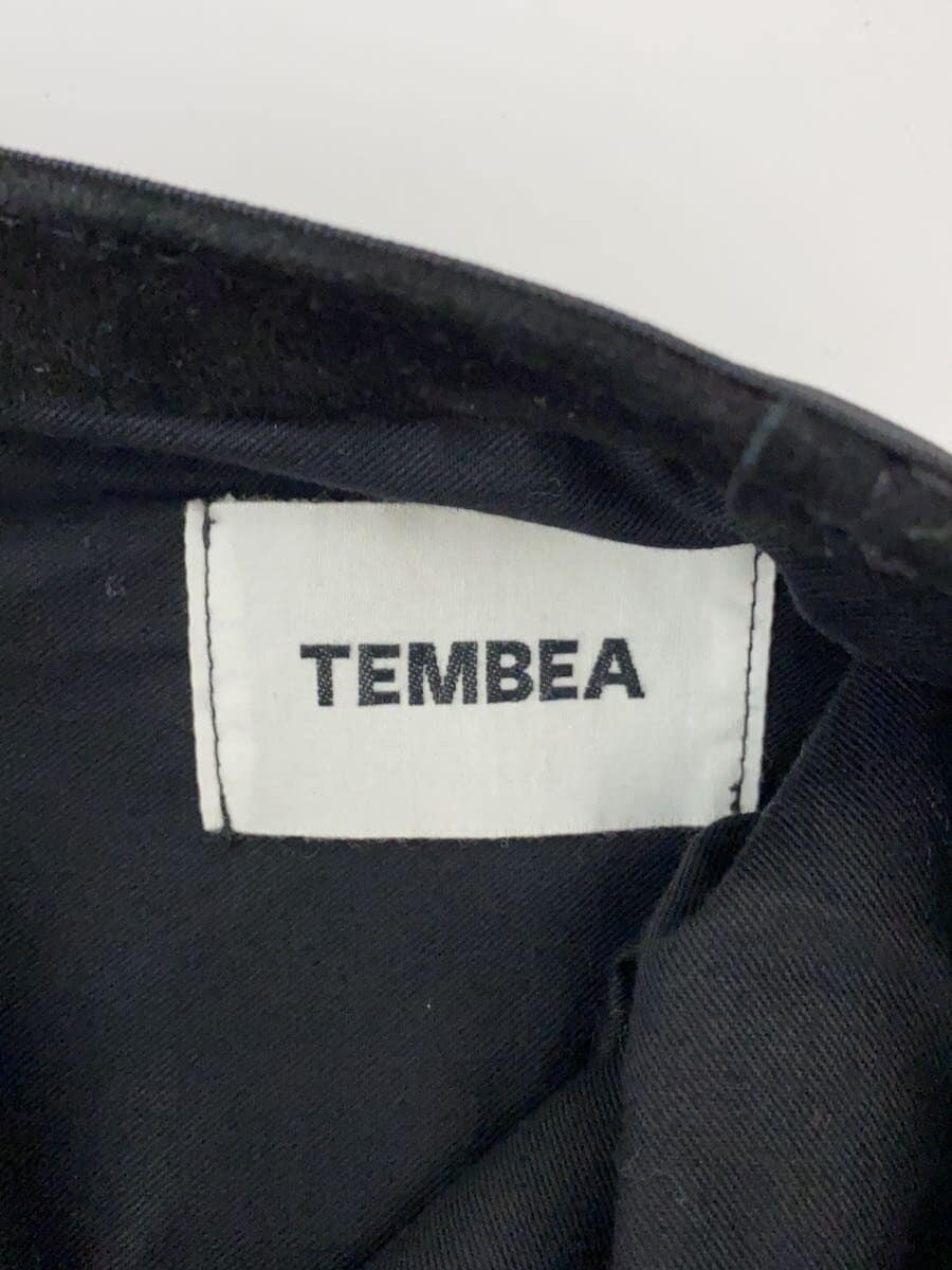 TEMBEAEX ROLL TOP TOTE SHEEP SILKY Shoulder Bag -- BLK 5