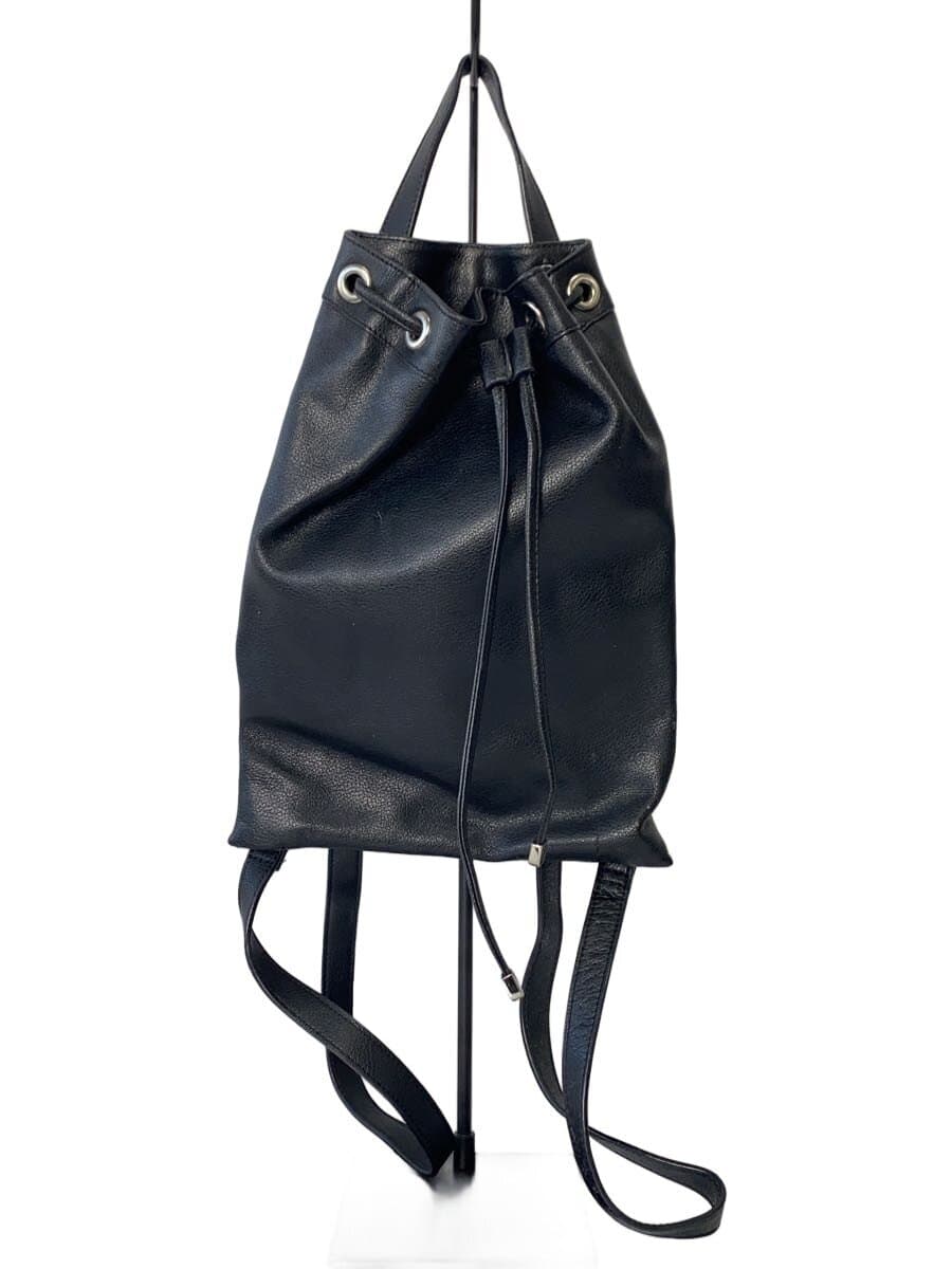 YAHKI Backpack Leather BLK