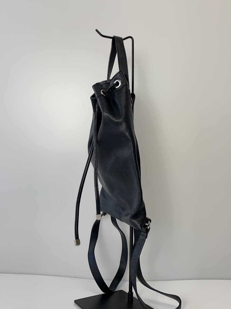 YAHKI Backpack Leather BLK 2