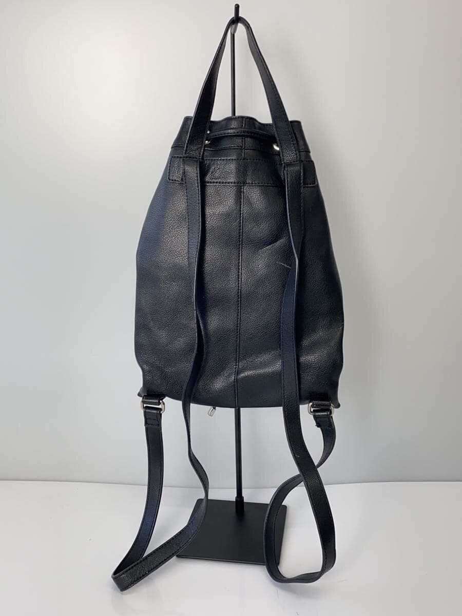 YAHKI Backpack Leather BLK 3