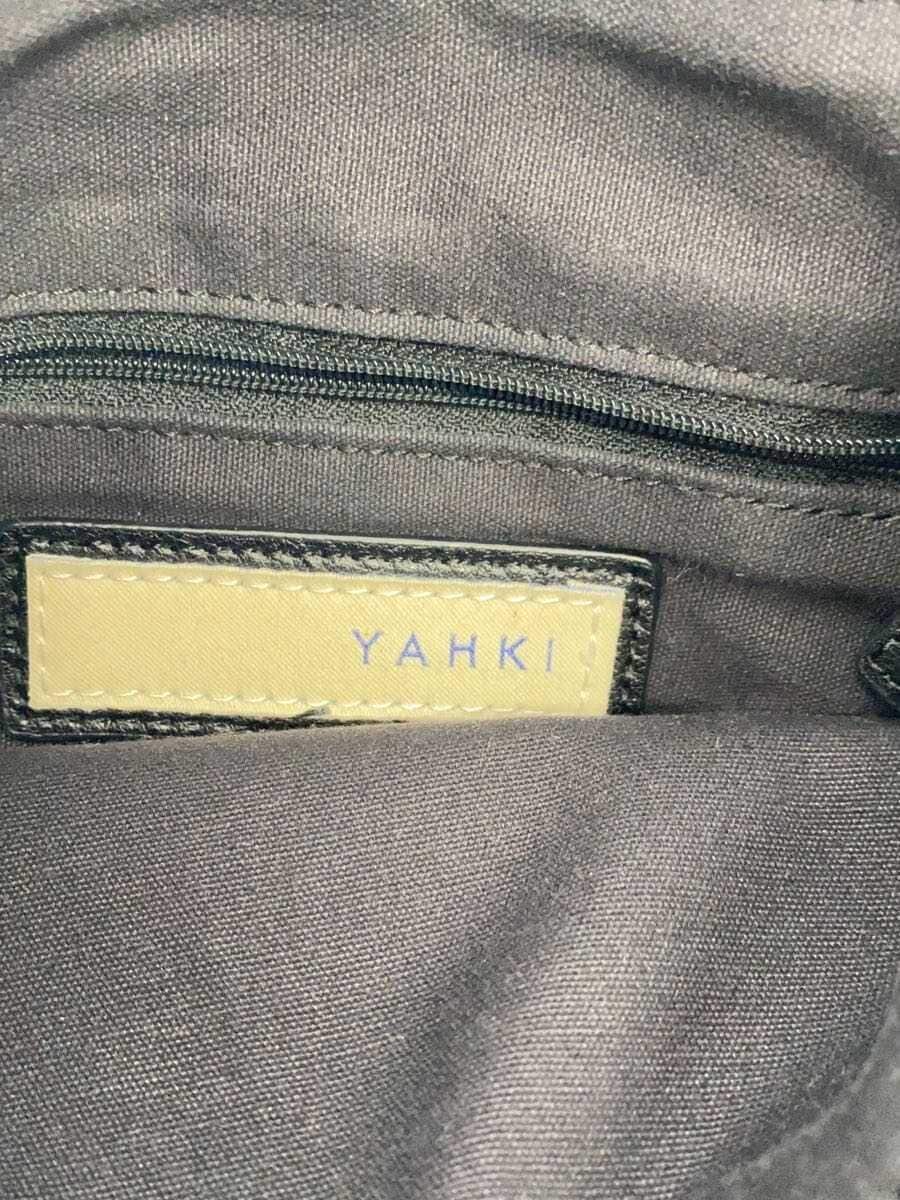 YAHKI Backpack Leather BLK 5
