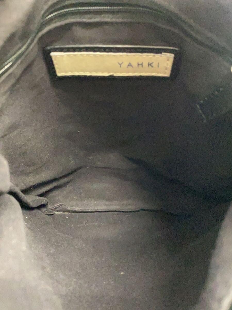 YAHKI Backpack Leather BLK 6